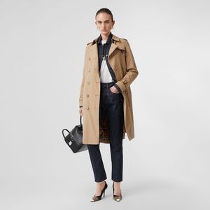 Burberry Long Kensington Heritage Trench Coat